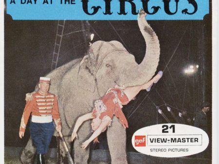 A Day at the Circus - View-Master 3 Reel Packet - 1952 - vintage - B770E-BG1 Fashion