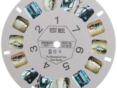 View-Master Kadett - Special & Fast Back Cars - Test Reel - vintage Hot on Sale