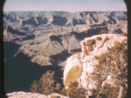 Grand Canyon Arizona, West Rim Drive - View-Master Single Hand-Lettered Reel - (28c) For Sale