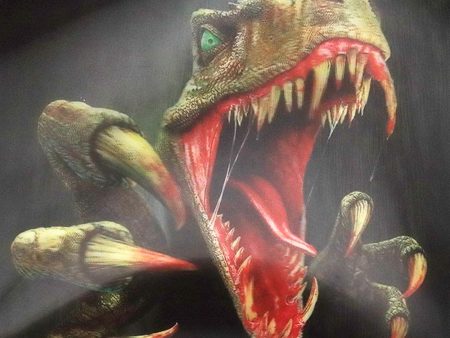 T-Rex Attacking - 3D Lenticular Poster - 12x16 Print Supply