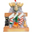 Moose Family of 3 Personalized Ornament Online Hot Sale