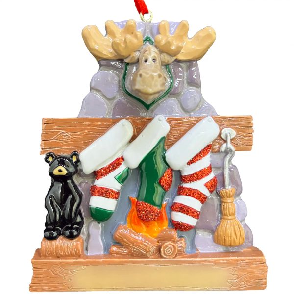 Moose Family of 3 Personalized Ornament Online Hot Sale