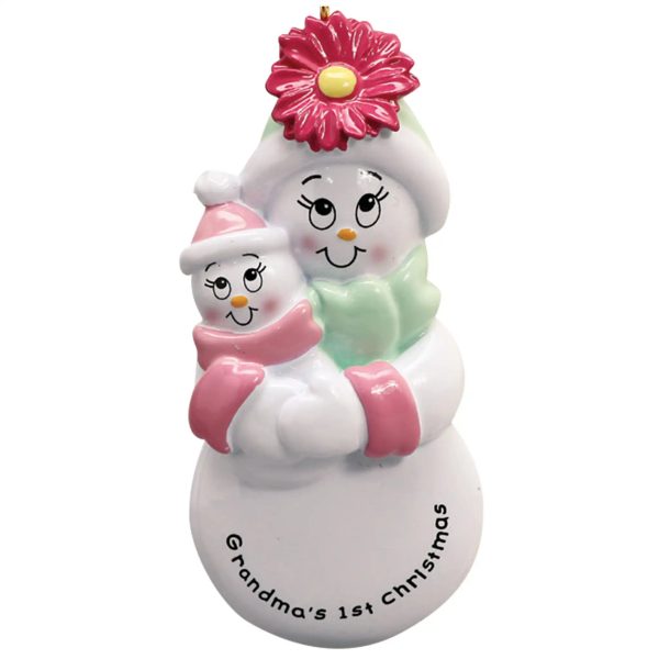 Grandma s 1st Christmas Ornament - Pink Cheap