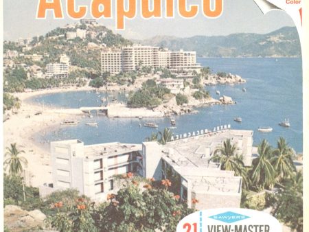 Acapulco - View-Master 3 Reel Packet - vintage - B003-S6B Hot on Sale