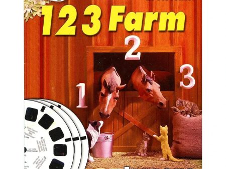 1-2-3 Farm  - View-Master 3 Reel Set  - NEW - (9499) Fashion