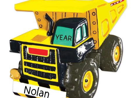 Dump Truck XL Christmas Ornament Online