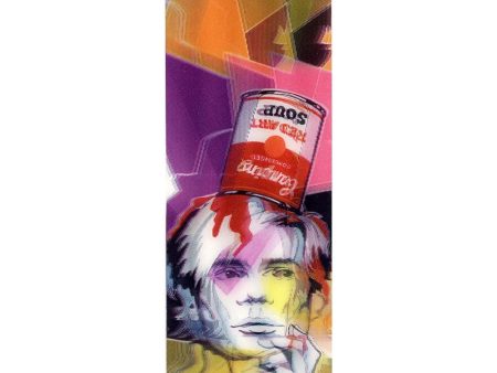 ANDY WARHOL - CAMPBELL S SOUP -  3D Lenticular Bookmark - NEW Online now