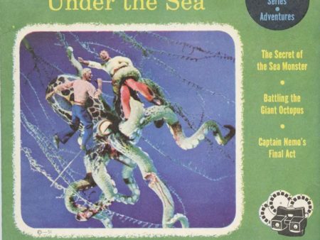 20,000 Leagues Under the Sea - View-Master 3 Reel Packet - vintage - 974-A,B,C-S3 Online Hot Sale