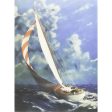 Racing Yacht - 3D Lenticular Poster - 12 X 16 Online Sale