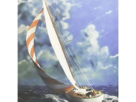 Racing Yacht - 3D Lenticular Poster - 12 X 16 Online Sale