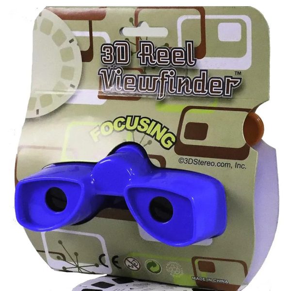 3D ViewFinder(TM) Focusing Viewer - NEW - Blue Hot on Sale