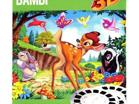 Bambi  Disney s - View-Master 3 Reel Set - NEW For Discount