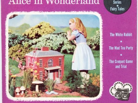 Alice in Wonderland - View-Master 3 Reel Packet - 1952 - vintage - FT20-ABC-S3 Sale