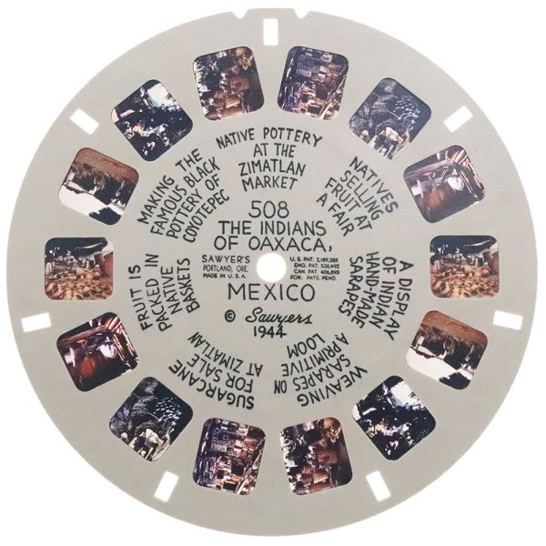 Indians of Oaxaca, Mexico - View-Master Hand-Lettered Reel - 1944 - vintage - 508 For Cheap