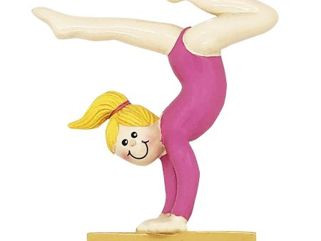 Gymnast Beam Personalized Ornament - Blonde For Cheap