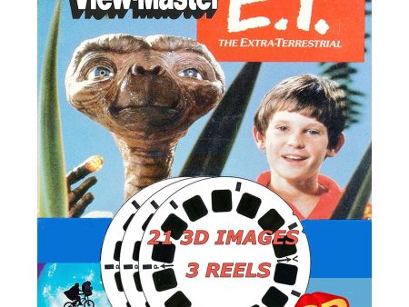 More Scenes E. T.  The Extra Terrestrial  - Movies - View Master 3 Reel Set - NEW Hot on Sale