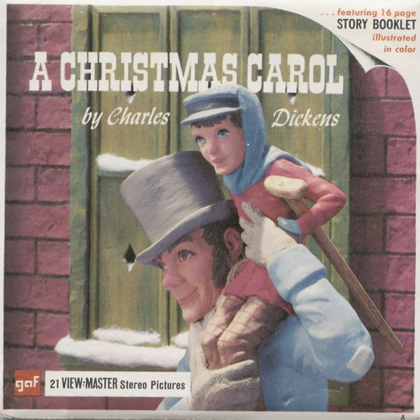 A Christmas Carol - View-Master 3 Reel Packet - 1956 - vintage - B380-G1A For Cheap