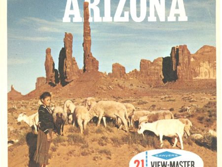 Arizona - View-Master State 3 Reel Packet - 1954 - vintage - A360-S6 Supply