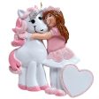 Princess & Unicorn Christmas Ornament Online