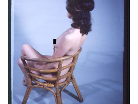 3D Stereo Realist Pin-Up Slide - Solitary - vintage Fashion