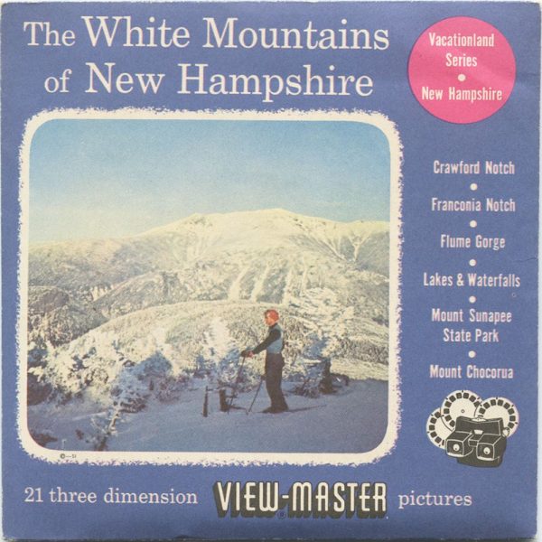 White Mountains of New Hampshire - View-Master 3 Reel Packet - 1956 - vintage - 259,260,270-S3 Online Sale