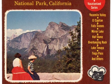 Yosemite National Park - View-Master 3 Reel Packet - vintage - A171-S4 Supply