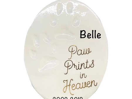 Pet Memorial Paw Prints Personalized Ornament Fashion