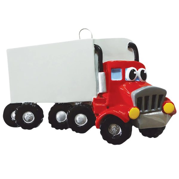 Semi Truck Toy Christmas Ornament For Discount