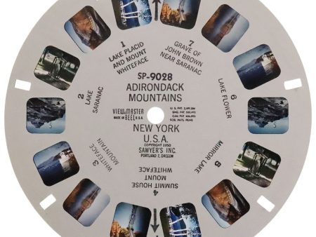 Adirondack Mountains New York USA - View-Master SP Reel - 1950 - vintage - (SP-9028) For Sale