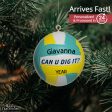 Volleyball 3D Christmas Ornament Online now