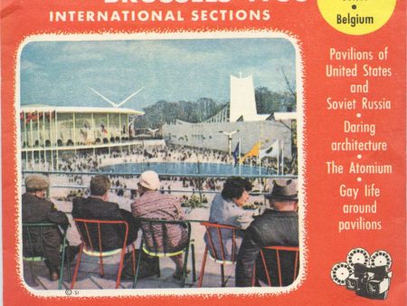 World s Fair Brussels 1958 - View-Master 3 Reel Packet - vintage - 1991A,B,C-BS3 For Discount