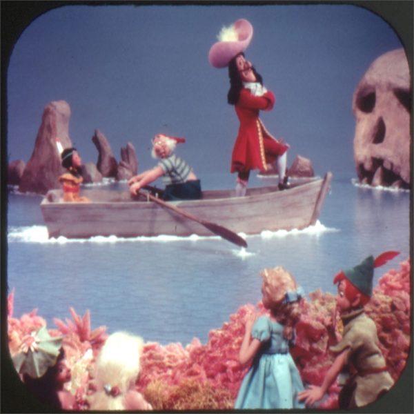 Peter Pan - View-Master 3 Reel Packet - 1957 - vintage - B372-G1A Fashion