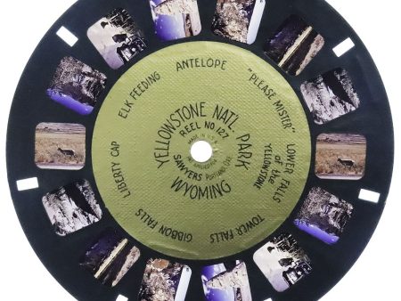 Yellowstone Nat l Park - View-Master Gold Center Reel - vintage - (GC-127c) Supply