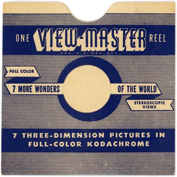 Monte Alban and Mitla Ruins - View-Master Hand-Lettered Reel - 1944 - vintage - (HL-507n) Hot on Sale