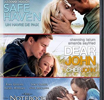 SAFE HAVEN   DEAR JOHN   THE NOTEBOOK TRIPLE FEATURE on Sale